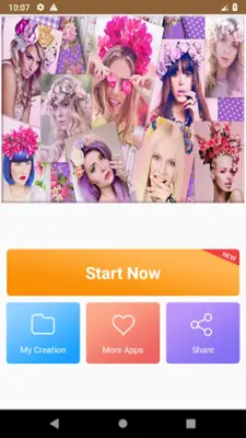 Flower Crown Photo Editor android App screenshot 9